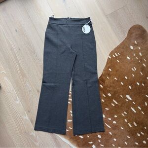 Staud Cropped Flare Knit Pants